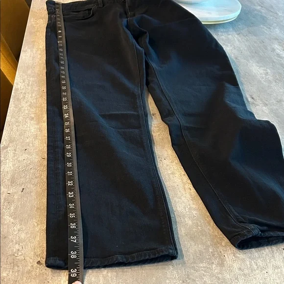 Hugo Boss Cashmere-Touch Denim Men's Black Jeans - Picture 8 of 14